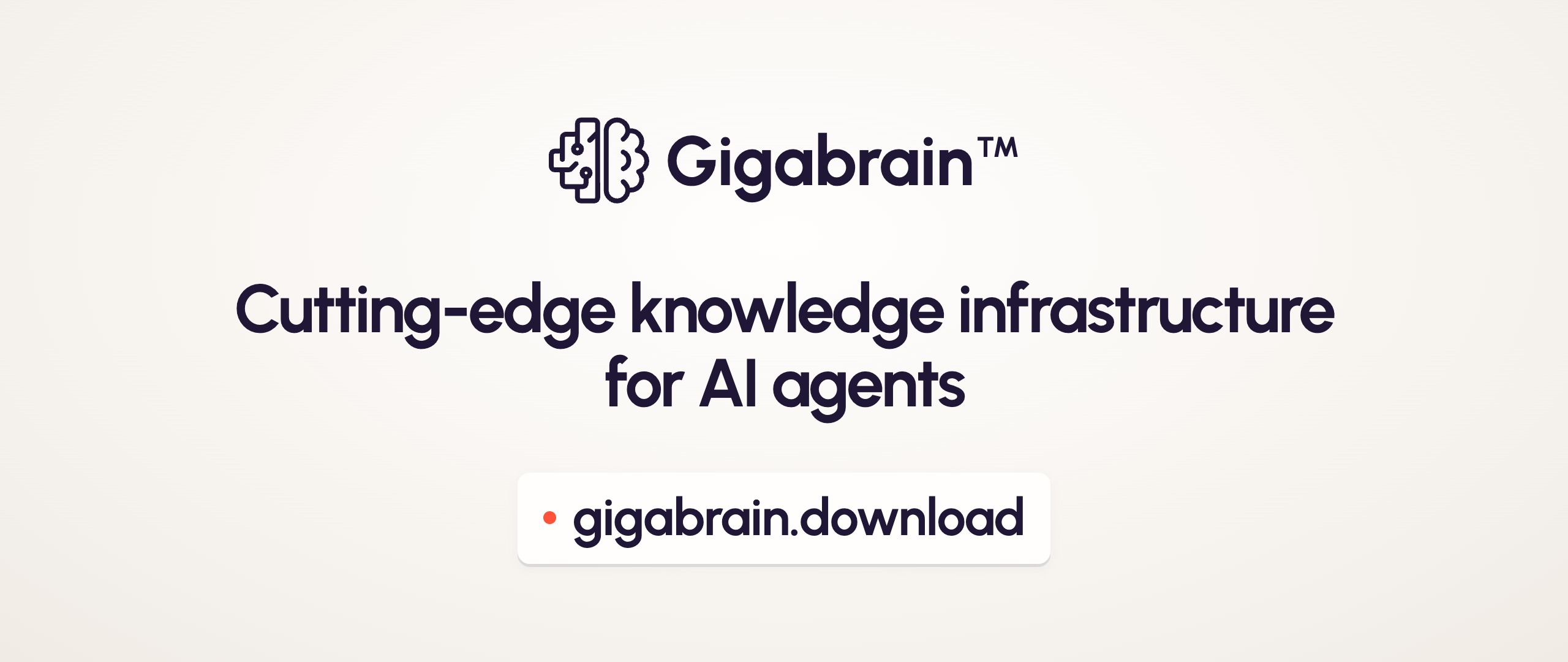 Gigabrain: Cutting-edge knowledge infrastructure for AI agents.